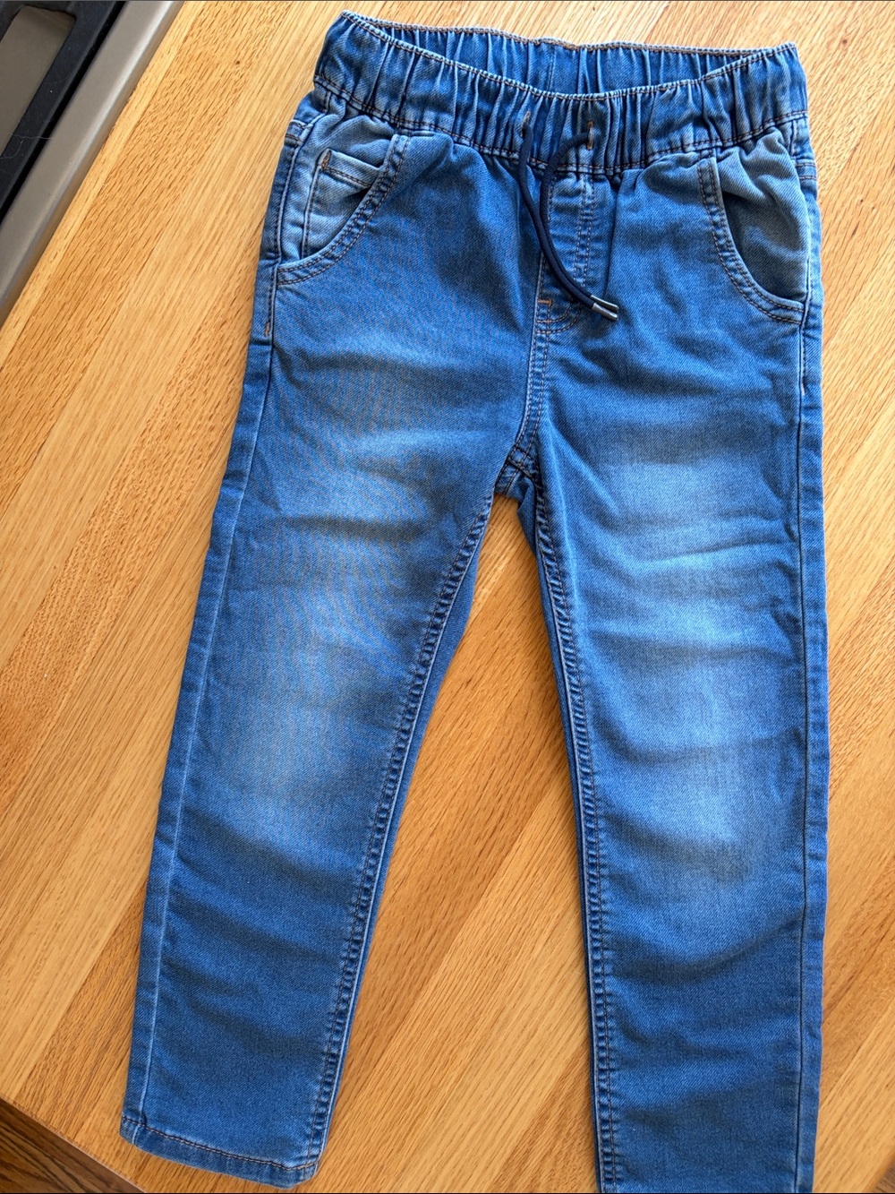Mayoral Kids Denim Pull-On Jogger Pants Size 5
